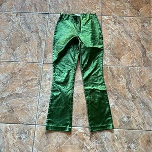 Tuckernuck Green Velvet Ashford pantsuit